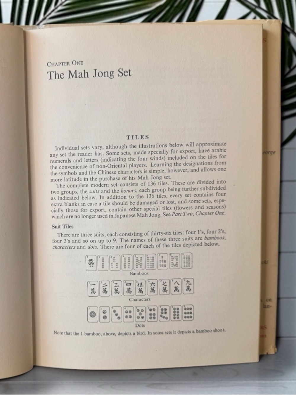 Vintage Mah Jong Handbook Hardcover Eleanor Noss Whitney Tuttle Mahjong Guide - Picture 7 of 12